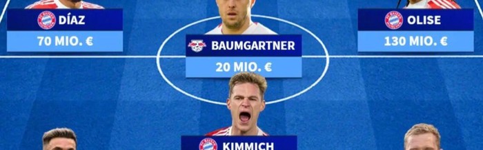 赏金女王模拟器-德甲半程最佳阵容出炉，拜仁5人入选奥利塞领衔|球员身价统计|拜仁慕尼黑|拜仁球员阵容|球员|身价_新浪体育_新浪新闻